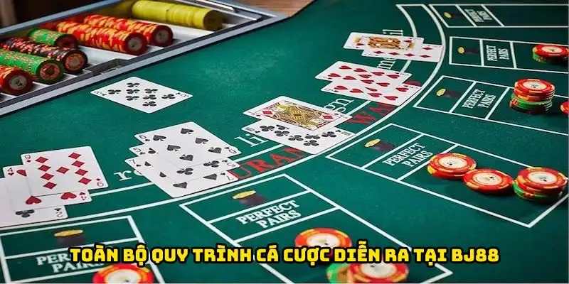 Toàn bộ quy trình cá cược diễn ra tại BJ88